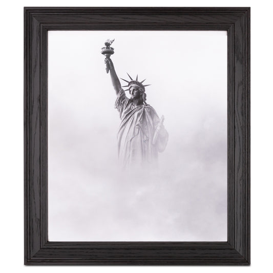 ArtToFrames 12x24 Inch Black Picture Frame, Comes with 060 Plexi Glass and Corrugated Backing (4386-12x24)