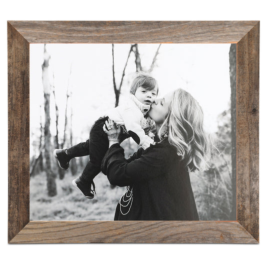 ArtToFrames 18x24 Inch Brown Picture Frame, Comes with 060 Plexi Glass and Corrugated Backing (4661-18x24)