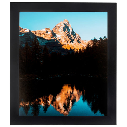 ArtToFrames 18x24 Inch Black Picture Frame, Comes with 060 Plexi Glass and Corrugated Backing (3926-18x24)